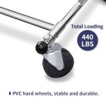 3-Inch Heavy Duty Caster Wheels Set of 4