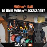 Klein Tools Heavy-Duty 2-Shelf Utility Cart