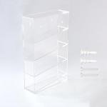 CiaoHER Clear Acrylic 4-Compartment Pipette Rack