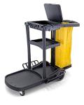 Janitorial Cart with Cover and Vinyl Bag
