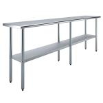 Stainless Steel Work Table with Undershelf 96