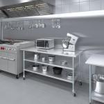Stainless Steel Utility Work Table with Wheels