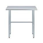 Stainless Steel Work Table with Undershelf - 36