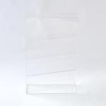 CiaoHER Clear Acrylic 4-Compartment Pipette Rack