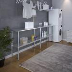 Stainless Steel Work Table with Undershelf 96