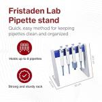 Fristaden Lab Pipettor Stand for 8 Pipettes