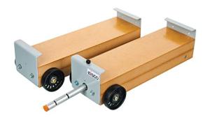 Eisco Labs 3-Wheeled Dynamics Cart Set of 2