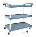 3-Tier Heavy-Duty Utility Rolling Cart with Wheels