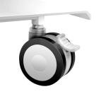 Multi-Function Metal Lab Trolley with Wheels