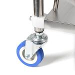 3-Tier Stainless Steel Rolling Trolley Cart