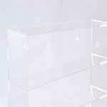 CiaoHER Clear Acrylic 4-Compartment Pipette Rack