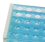 50-Position Detachable Plastic Test Tube Rack