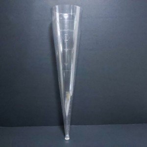 Wheaton 1000ml Clear Plastic Imhoff Cone