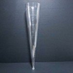 Wheaton 1000ml Clear Plastic Imhoff Cone