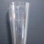 Wheaton 1000ml Clear Plastic Imhoff Cone
