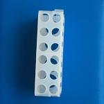 4-Channel Plastic Test Tube Holder (White)