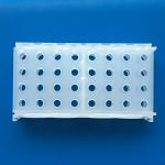 4-Channel Plastic Test Tube Holder (White)