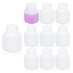Translucent 0.68oz Plastic Lab Reagent Bottles - 10 Pack