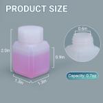 Translucent 0.68oz Plastic Lab Reagent Bottles - 10 Pack