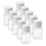 Plastic Lab Chemical Reagent Bottles, 10pcs, 5ml