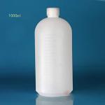 1000 ml Leak-Proof Laboratory Plastic Bottles (2-Pack)