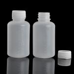 50Pcs 50ml PE Plastic Lab Chemical Bottles