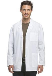 Men's 31" White Lab Coat by Dickies, 3X-Large