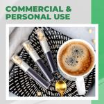 Kopperko 10 Pack Airtight Pop Top Pill Tubes