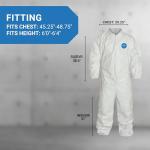DuPont Tyvek 400 Disposable Coveralls, 2XL (25 Pack)