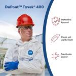 DuPont Tyvek 400 Disposable Coveralls, 2XL (25 Pack)