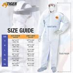 Tiger Tough Heavy Duty Disposable Coveralls for Men