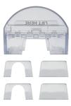 STI Universal Stopper, Surface Mount, Clear