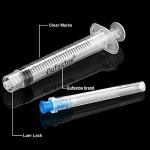 100-Pack 3ml 23G 1” Safety Syringes