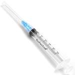 100-Pack 3ml 23G 1” Safety Syringes