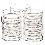 Autoclavable Glass Petri Dishes, Pack of 10
