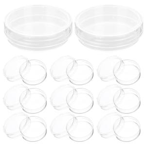 Petri Dishes with Lids - 30 Pack for Labs