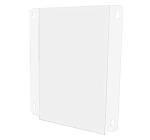 6 Pack Acrylic Window Sign Holder 11"x17