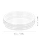 Petri Dishes with Lids - 30 Pack for Labs