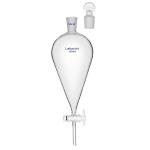 Borosilicate Glass 1000ml Conical Separatory Funnel