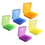 Heathrow Scientific 100-Place Microtube Storage Box Pack