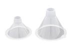 Small Clear Plastic Funnels Set - 2 Pack