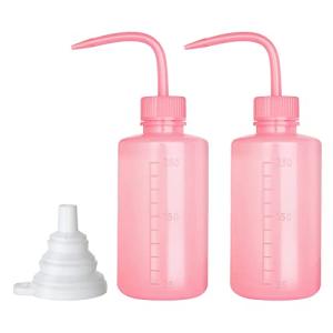 Safety Wash Bottle Set with Silicone Funnel - 250ml