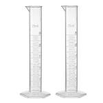 25ml Plastic Graduated Cylinder - 2 Pack