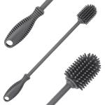 Long Handle Silicone Bottle Cleaning Brush - 12.5