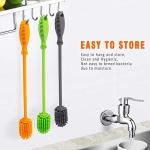 Long Handle Silicone Bottle Cleaning Brush - 12.5