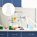 10 Pack Plastic Conical Flasks for Laboratory Use