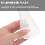 10 Pack of Plastic Erlenmeyer Beakers for Labs