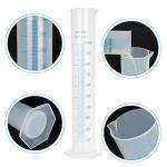 2 Pack 1000ml Plastic Graduated Cylinders Set