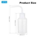 150ml Narrow Mouth Wash Bottle - 24pcs Set