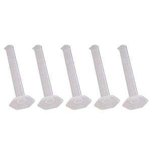 Othmro 10ml Graduated Measuring Cylinders - 5 Pack